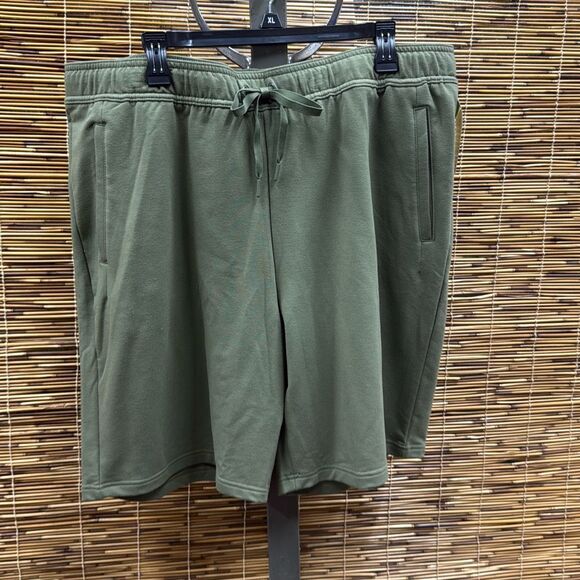 Men's Soft Gym Shorts 9" - All in Motion™ Moss Green XXL - Picture 2 of 3